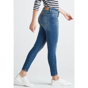 Lucky Brand Jeans WMNS 26R Blue Ava Skinny Stretch Denim Mid-Rise Pant Med Wash